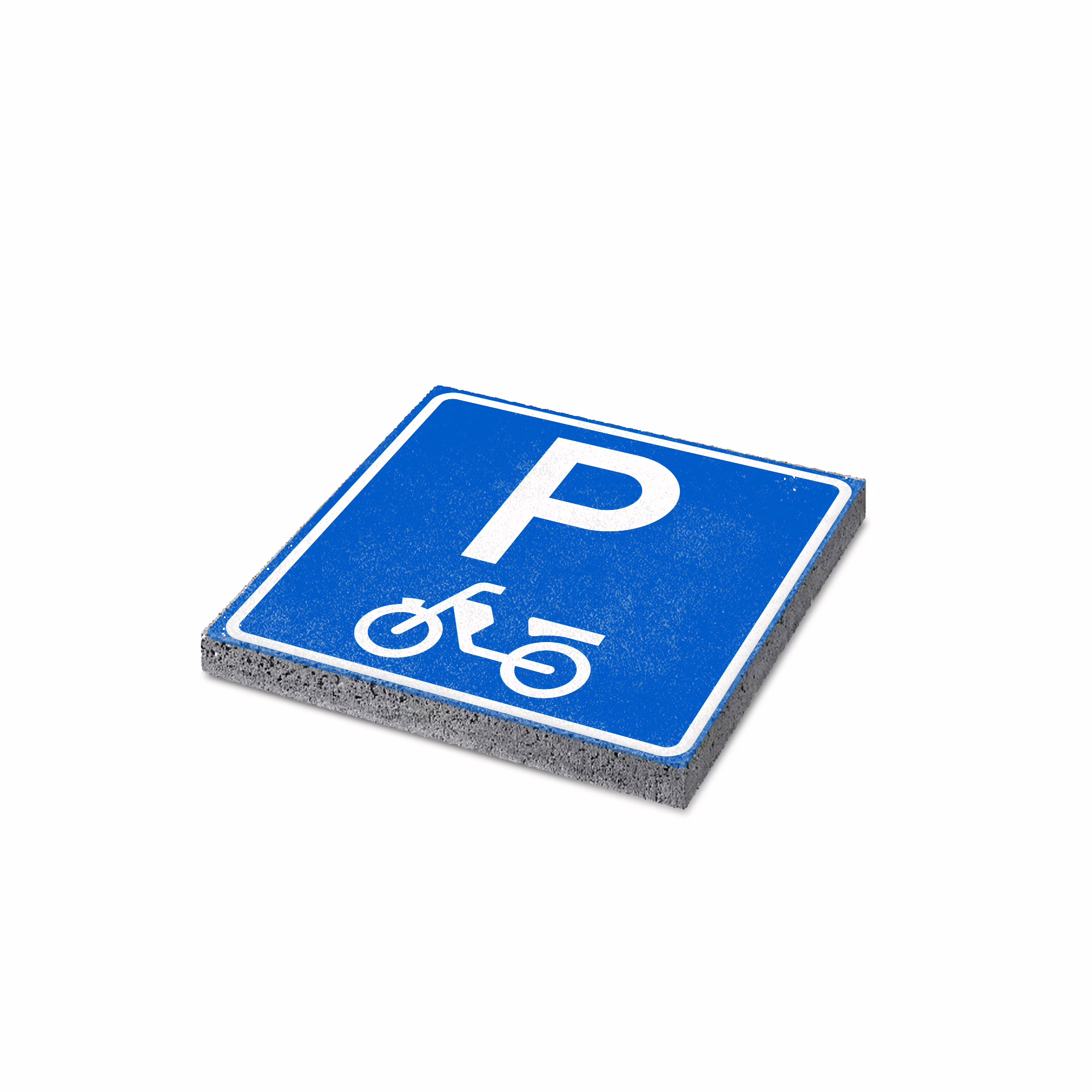 P-bromfiets tegel – Symbooltegels voor bromfietsparkeerplaatsen